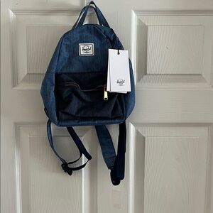 Herschel Supply Company Faded Denim Nova Mini NWT